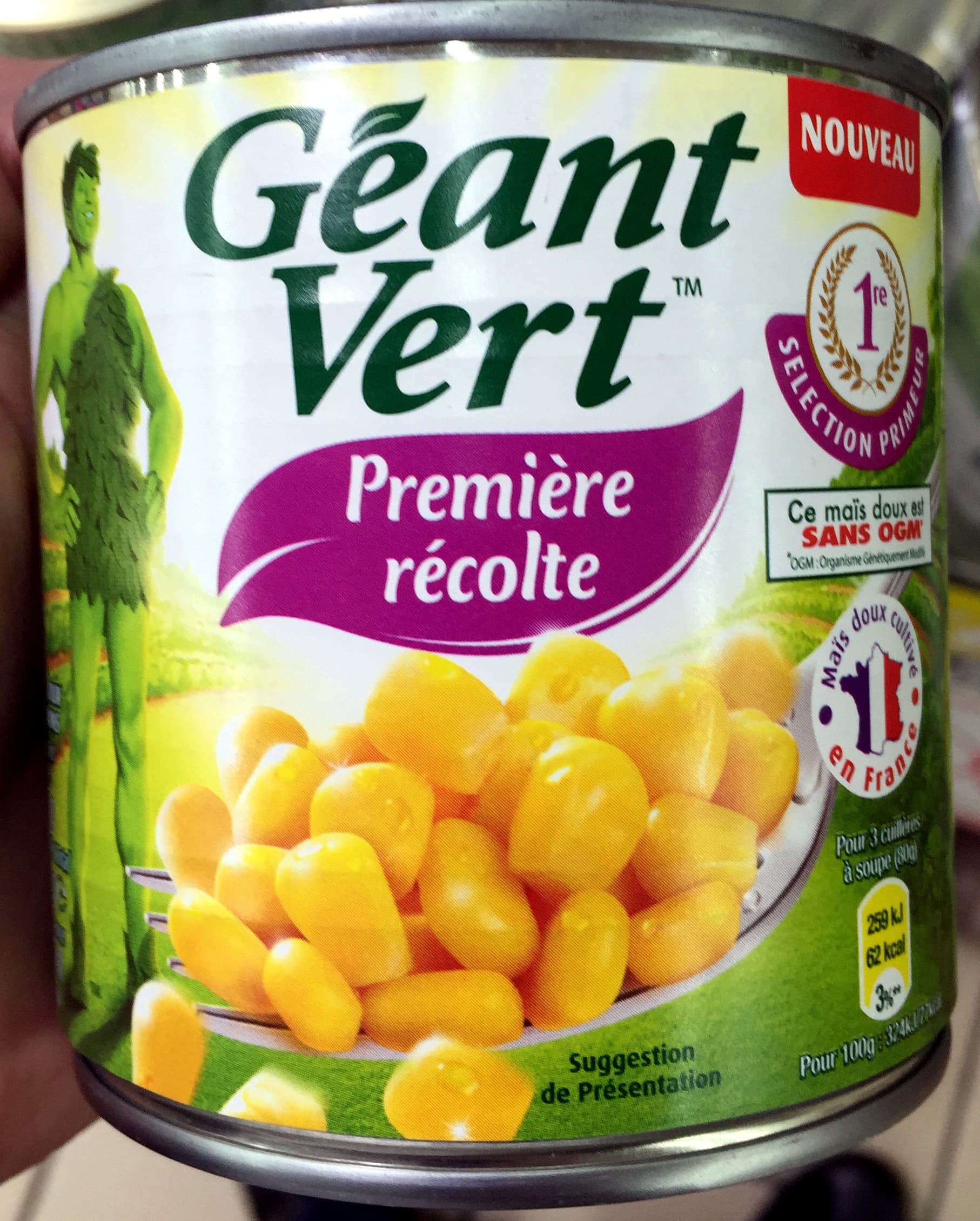 Géant Vert Première récolte packshot