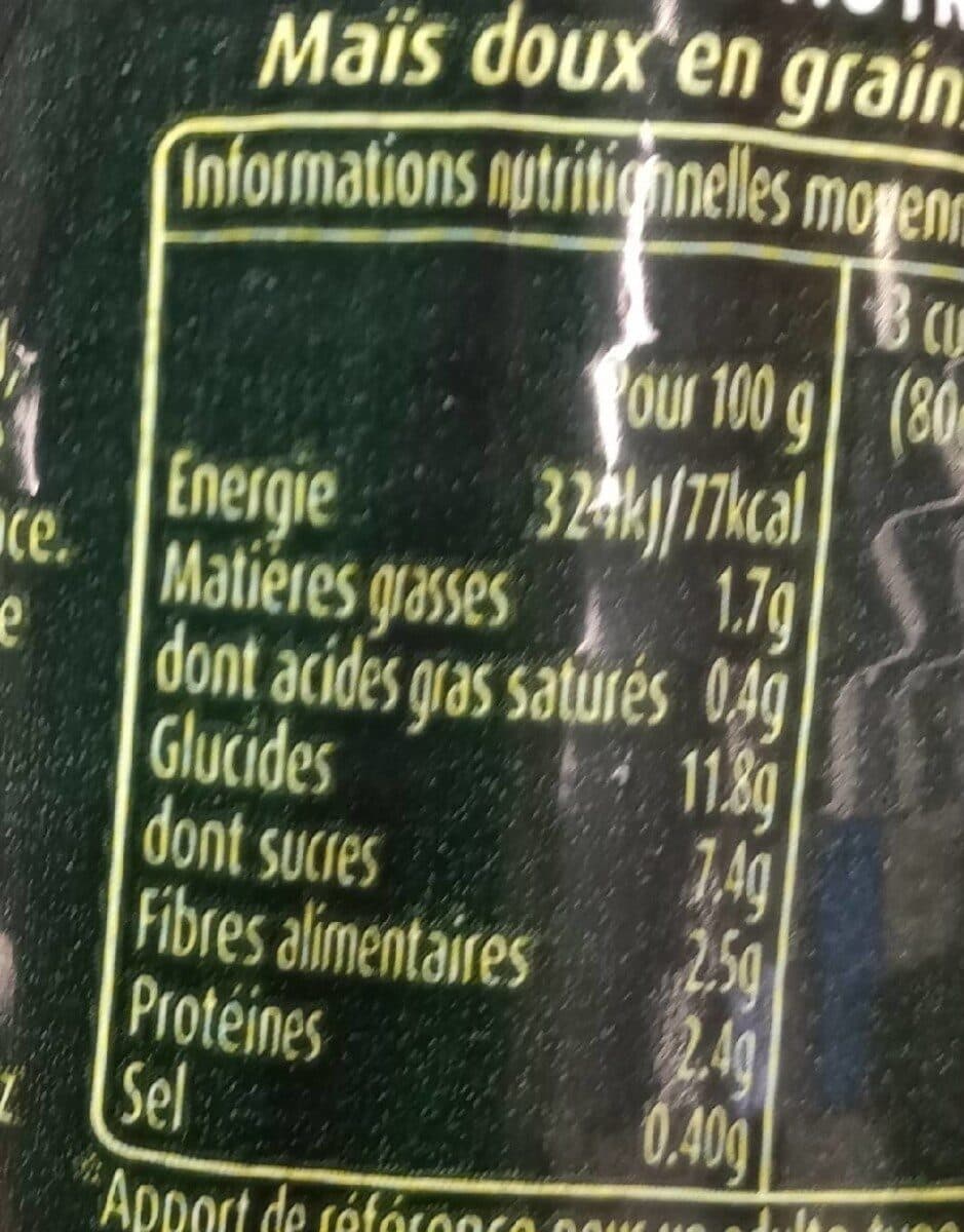 GÉANT VERT Maïs packshot