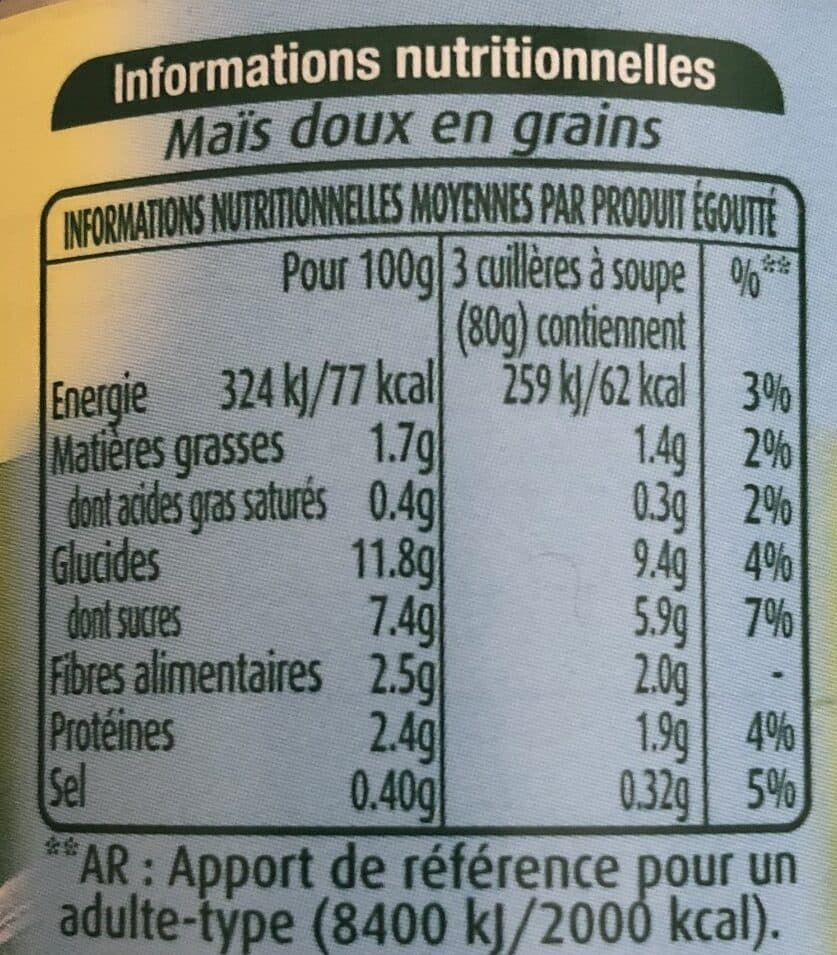 Gigante Verde Maïs packshot