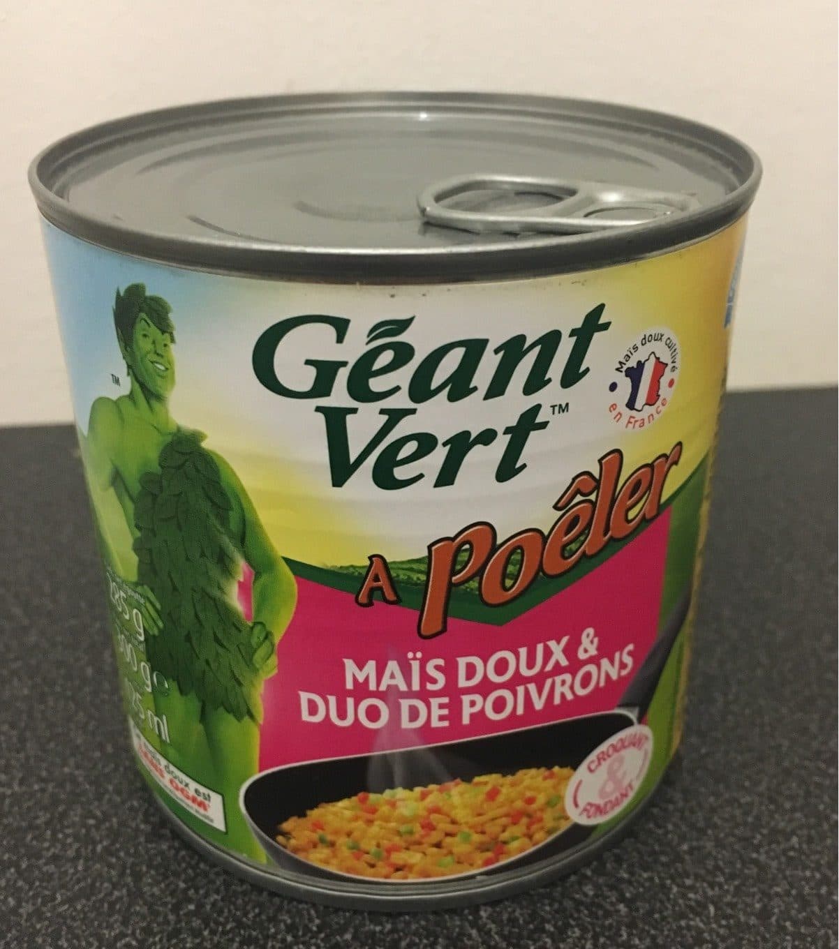 Géant Vert Mais Doux et Duo de Poivrons à Poêler packshot