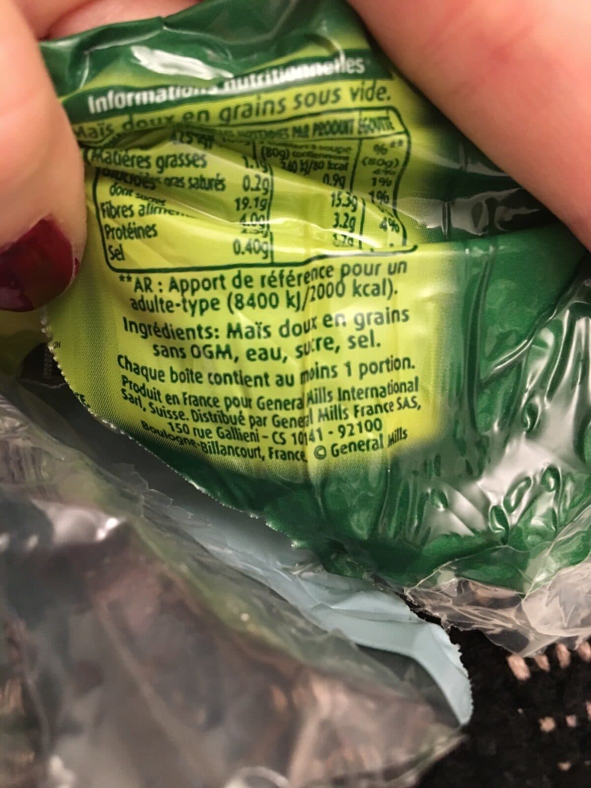 Géant Vert Maïs extra tendre packshot
