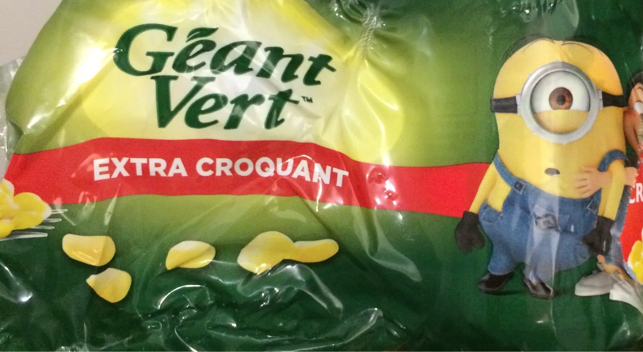 Geant Vert Mais extra croquant packshot