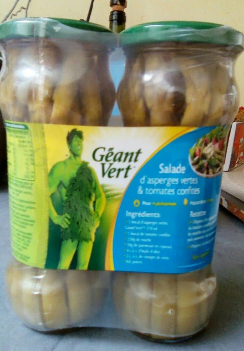 Géant Vert Asperges vertes packshot