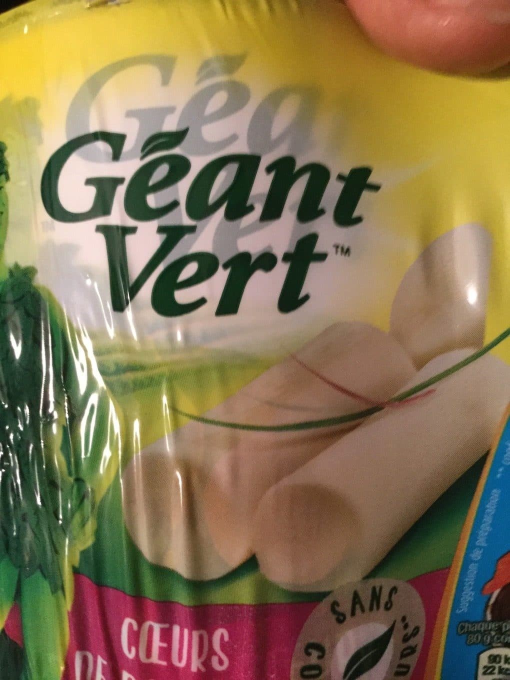 Geant Vert Géant Vert Cœur de palmiers Les 2 boites de 220 g net égoutté packshot