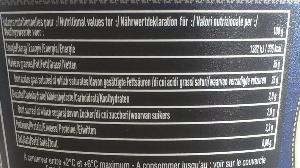 Isigny Ste Mère Crème d'Isigny 35% MG packshot