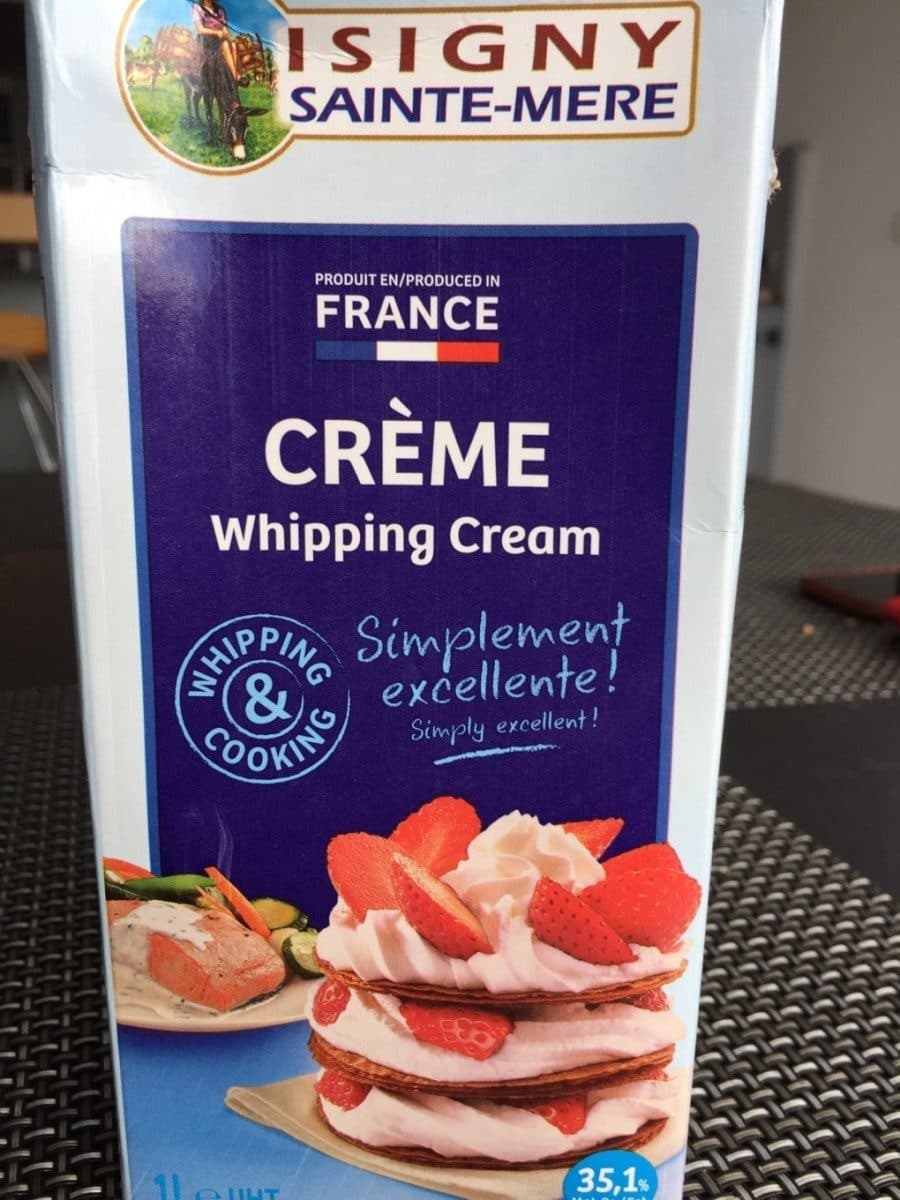 Open Food Facts Creme Tetrabrick Uht packshot