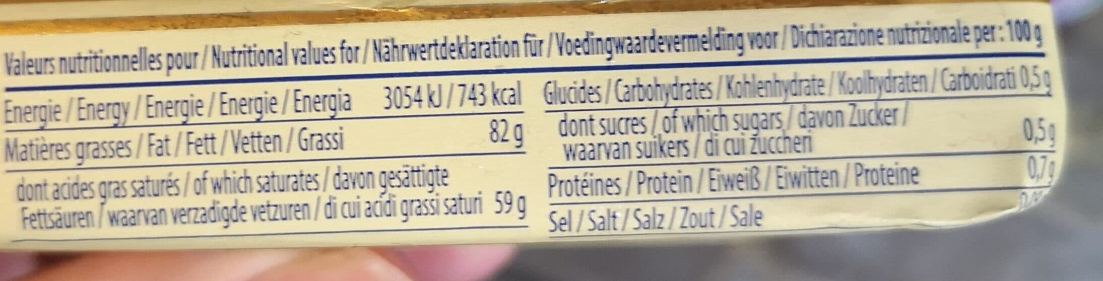 Isigny Ste Mère Beurre ISIGNY AOP DOUX packshot
