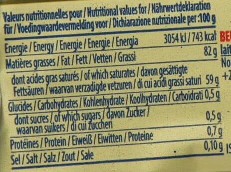 Isigny Ste Mère Beurre d'Isigny doux, extra -fin packshot