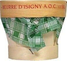 Isigny Sainte Mère Beurre Demi-sel Bourriche Aoc packshot