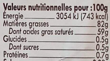 Isigny Ste Mère Beurre doux d'ISIGNY AOP packshot