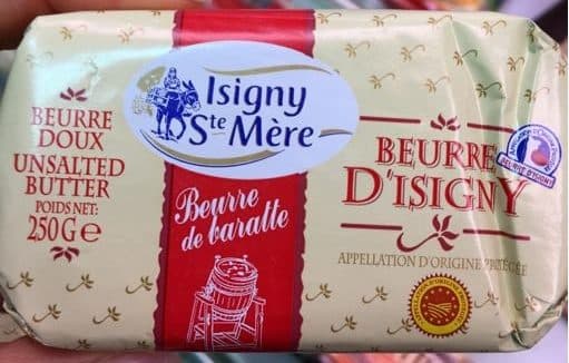 Isigny Sainte Mère Mère Unsalted Butter packshot