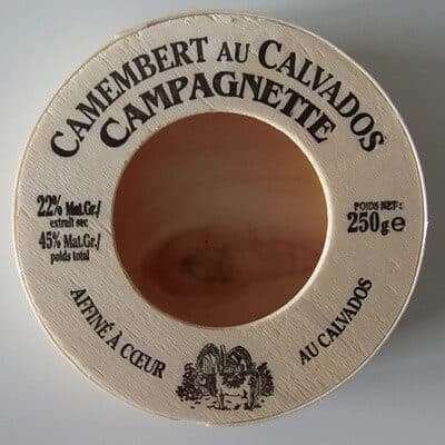 Campagnette Camembert au Calvados packshot