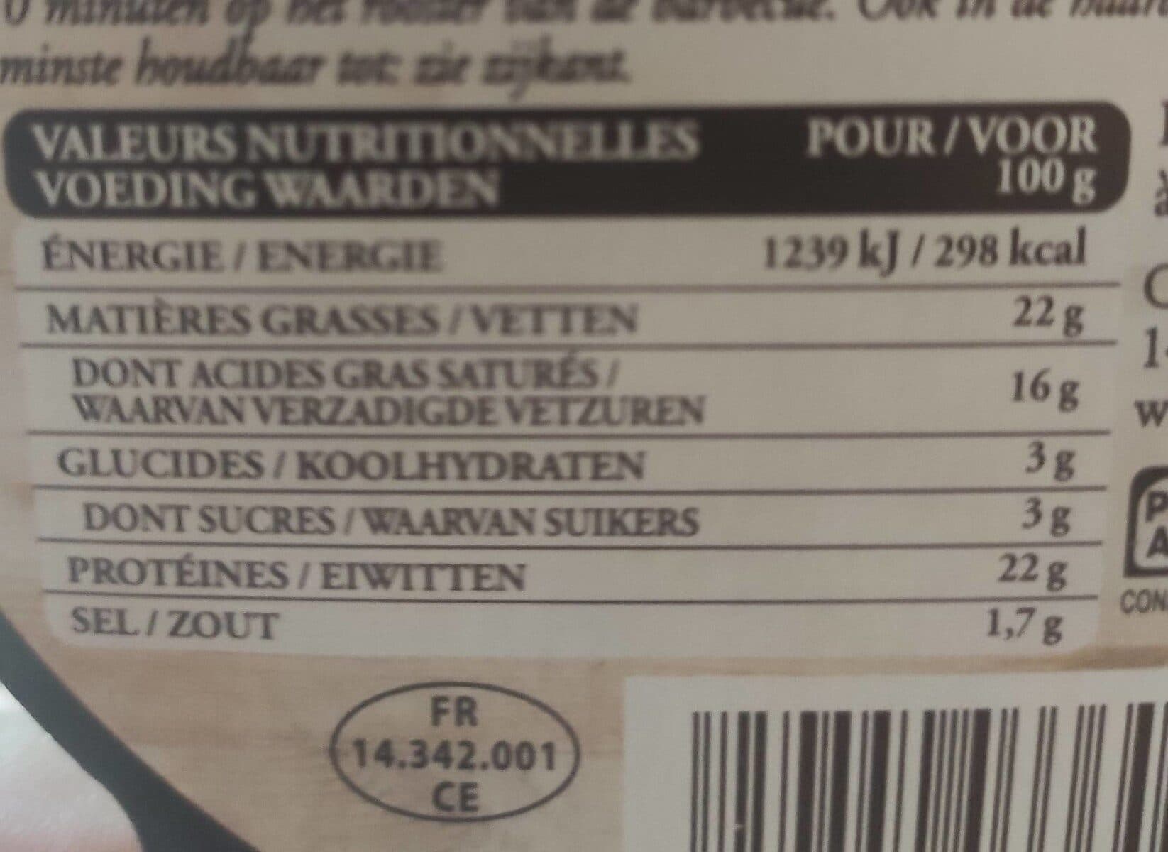Isigny Ste Mère Camembert chaud packshot