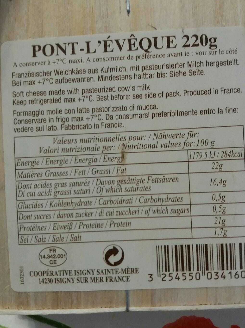 isigny ste mère pont l évêque packshot