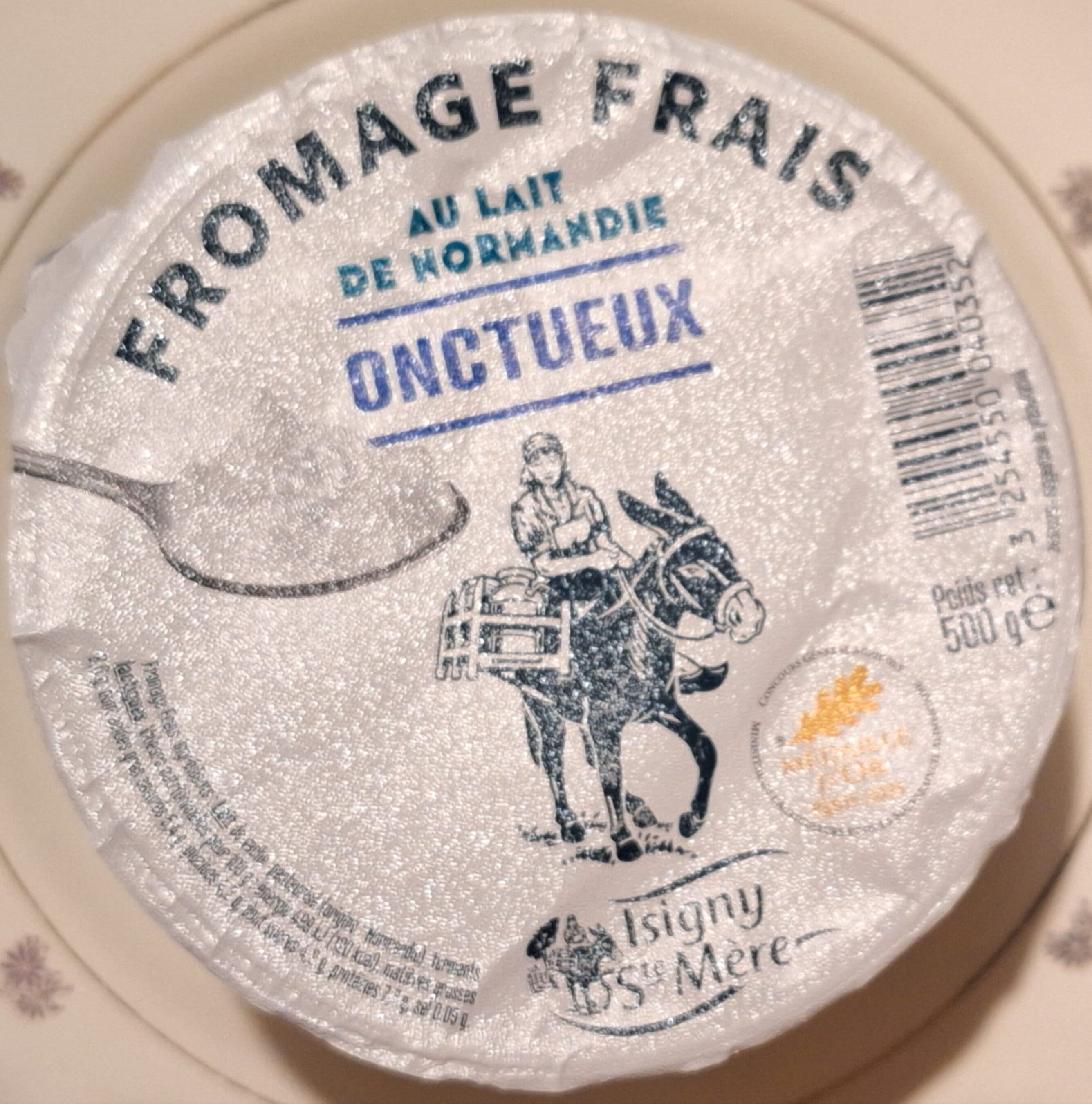 Isigny Ste Mère Fromage frais onctueux packshot