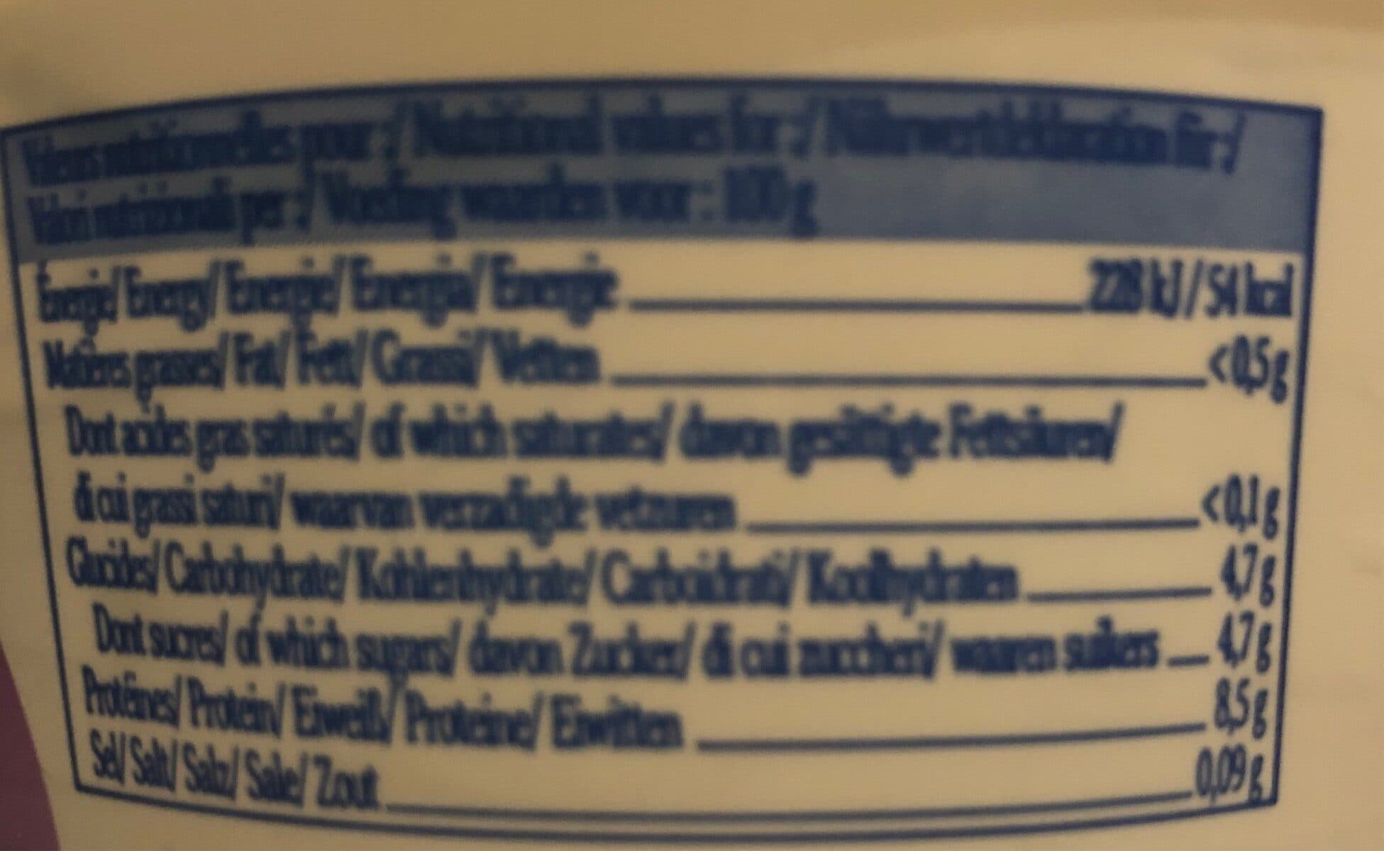 Isigny Ste Mère Fromage frais allégé 0% packshot