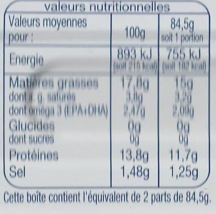 Auchan Filets de maquereaux sauce moutarde à l'ancienne packshot