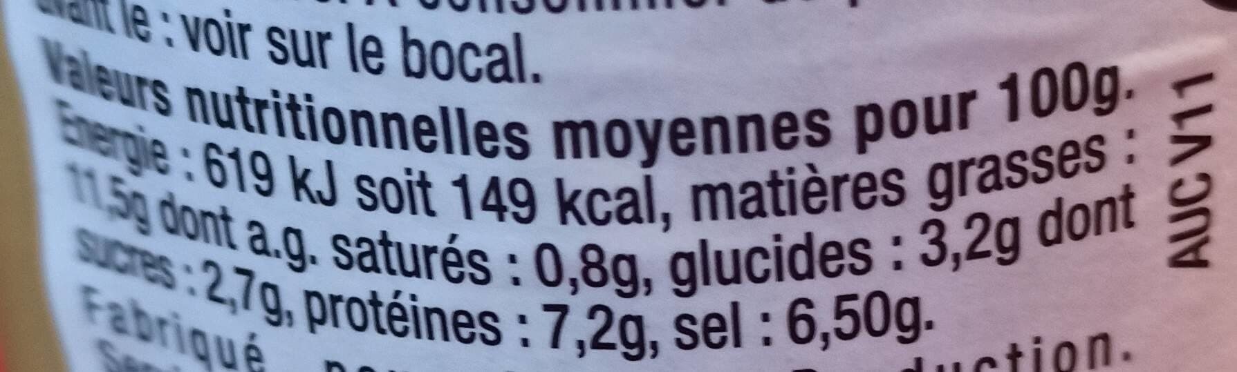 Auchan Moutarde de Dijon forte packshot