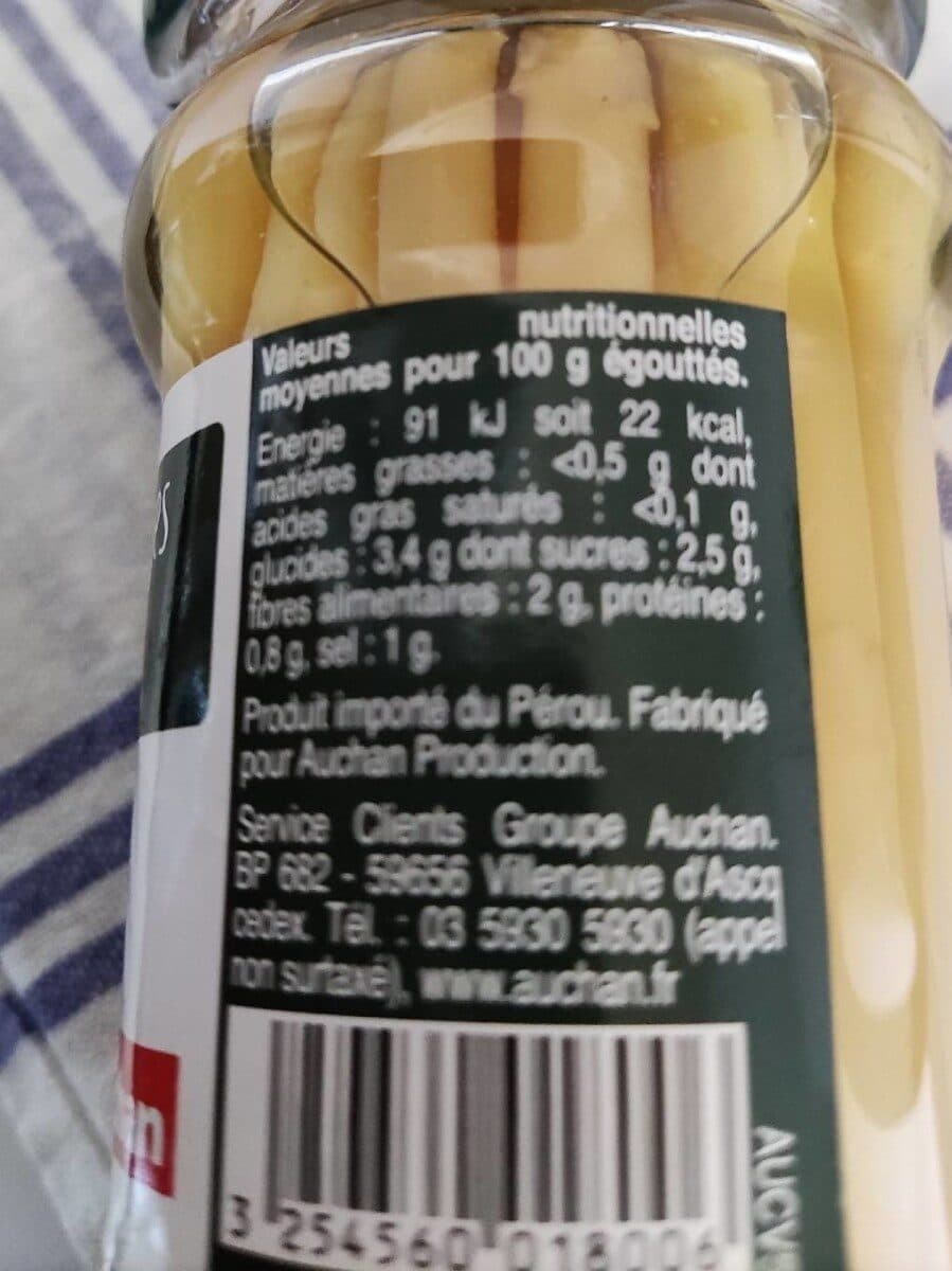 Auchan Asperges pic nic packshot