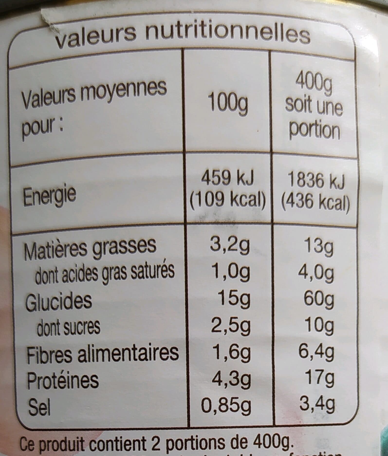 Auchan Cannelloni pur bœuf packshot