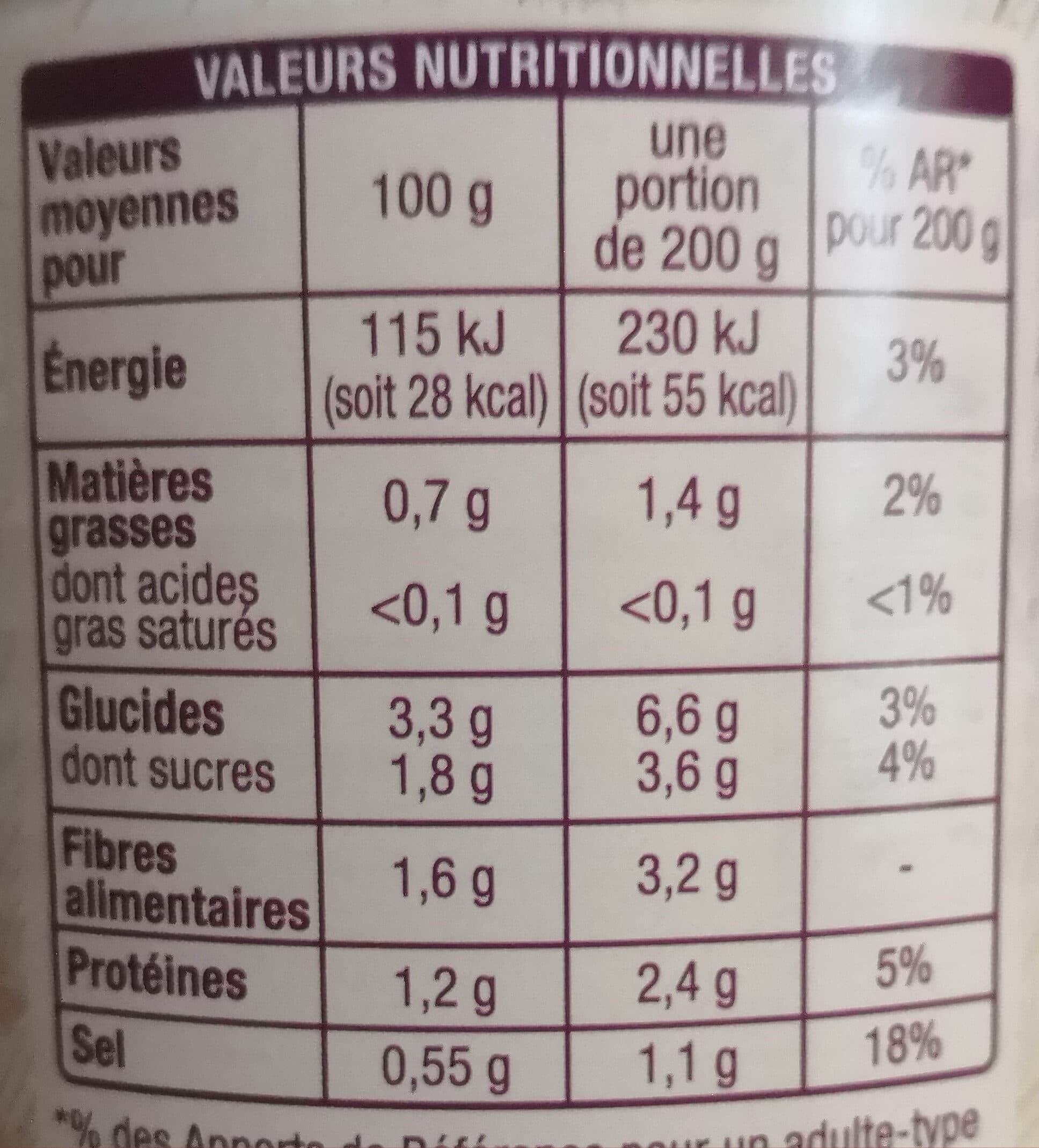 Auchan Légumes pour couscous packshot