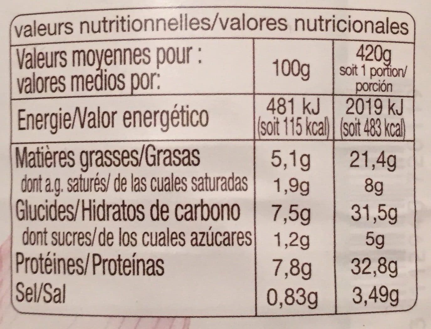Auchan Cassoulet packshot