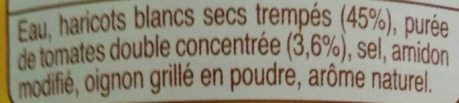 Auchan Haricots blancs à la tomate packshot