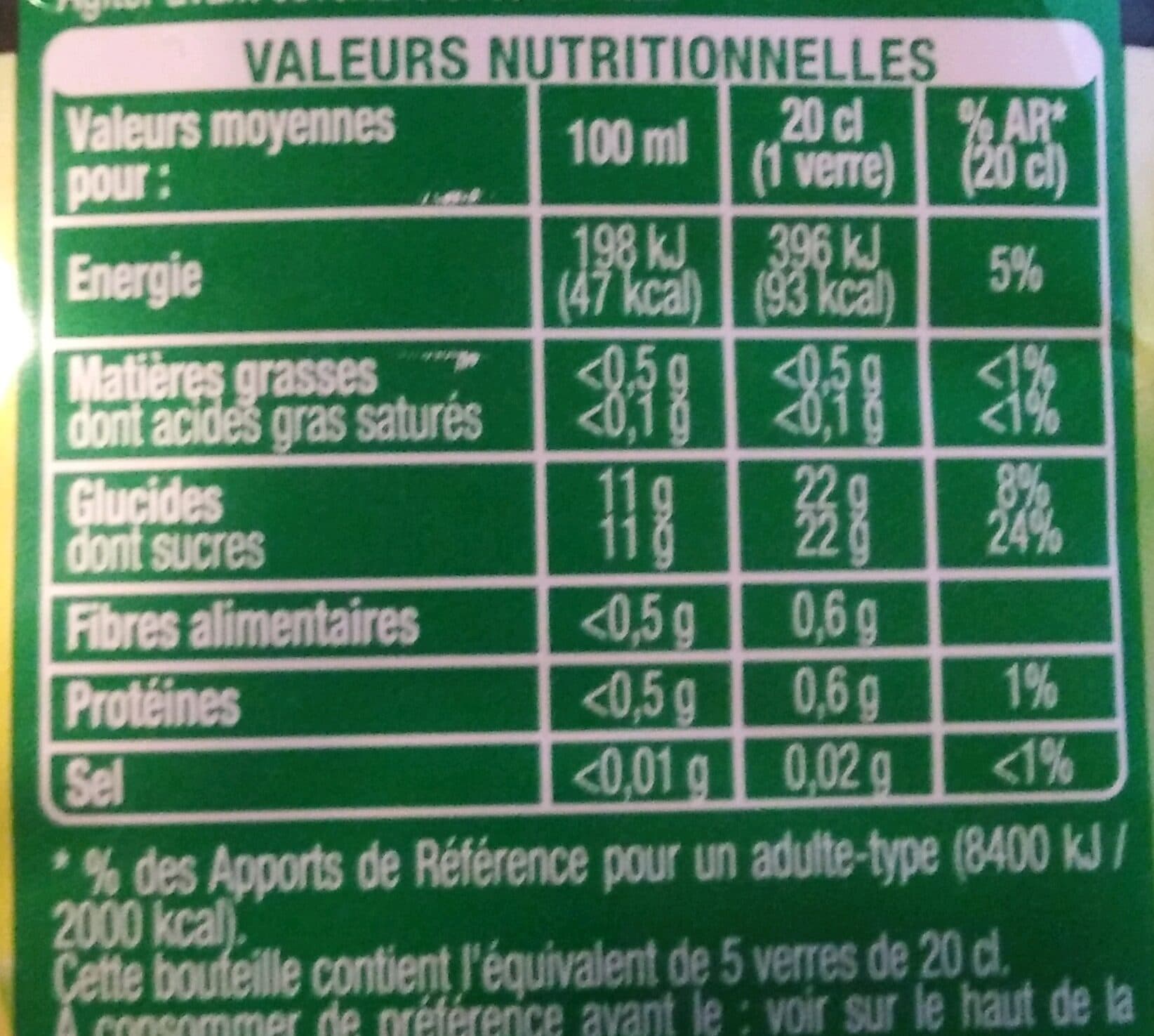 Auchan Instant Gourmand - Poire - Teneur en fruits : 50% minimum packshot