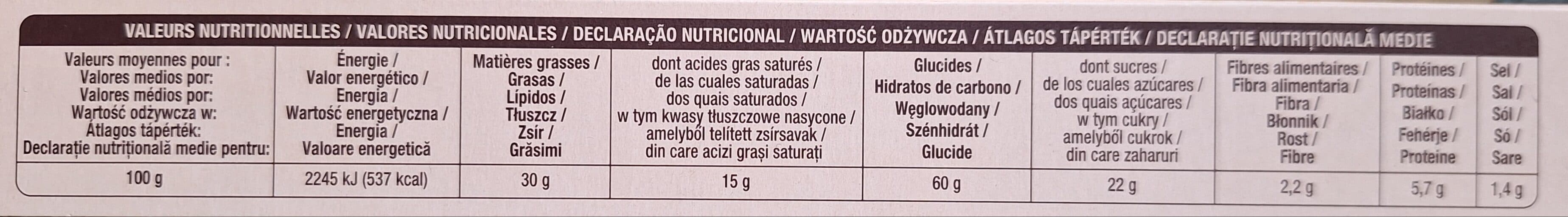 Auchan Palmiers nature packshot