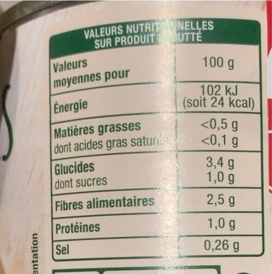Auchan Salsifis packshot