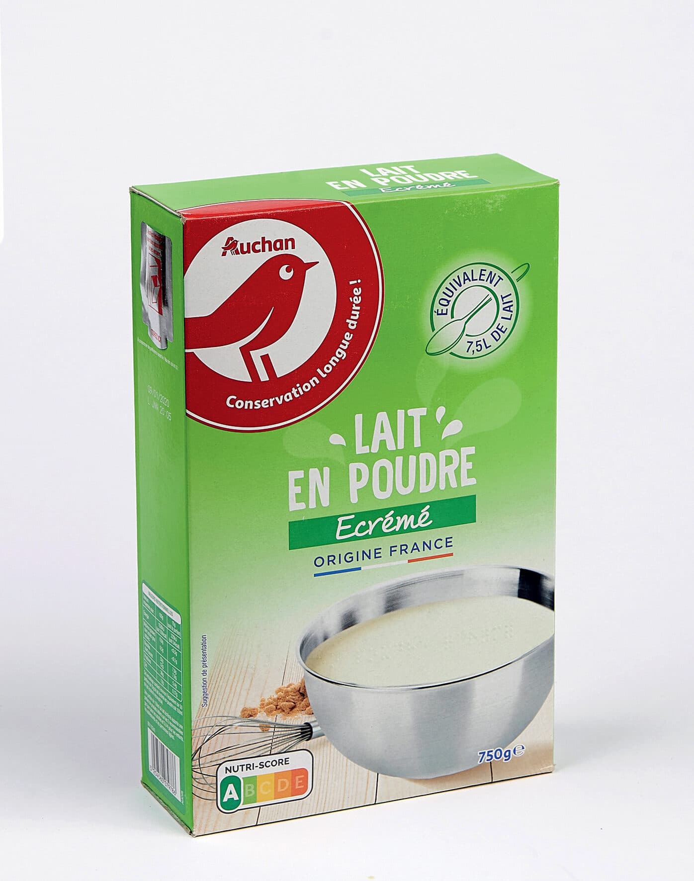 auchamp lait en poudre écrémé packshot