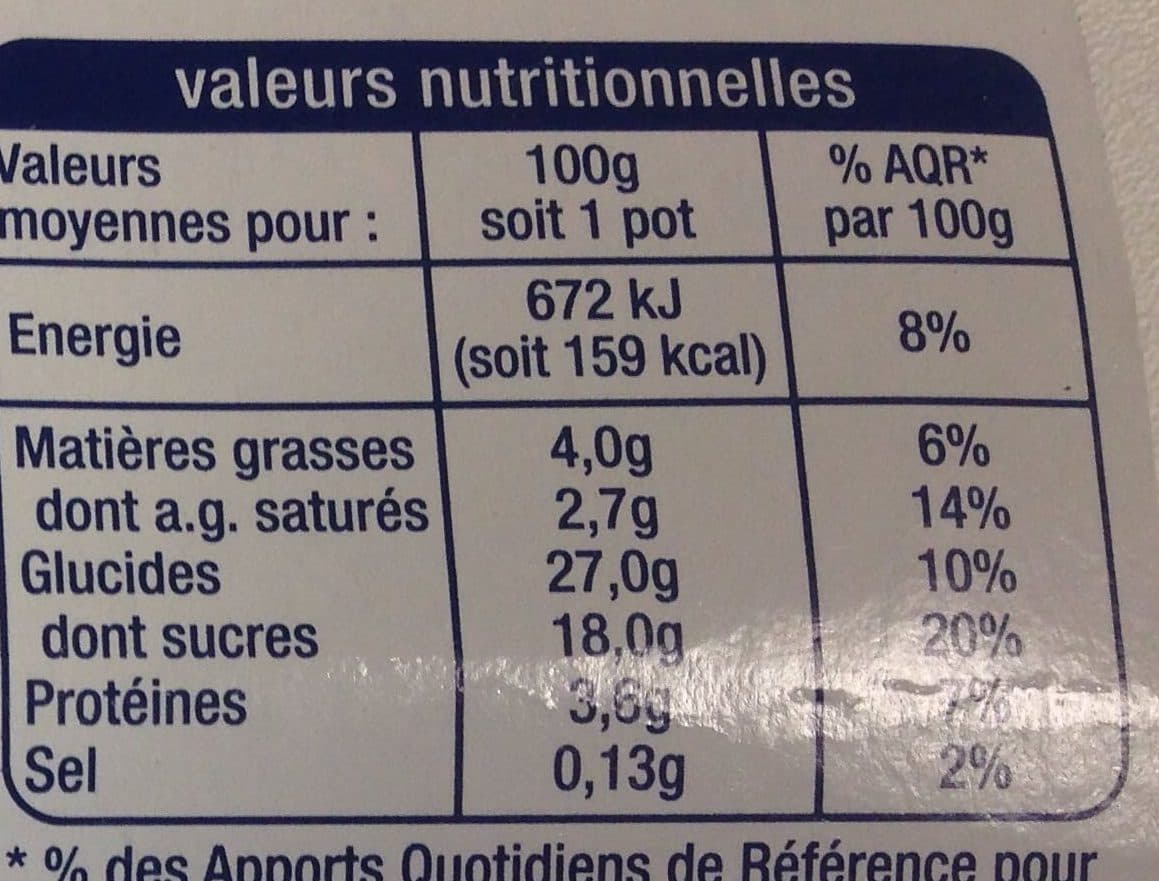 Auchan Gâteau de riz sur lit de caramel packshot