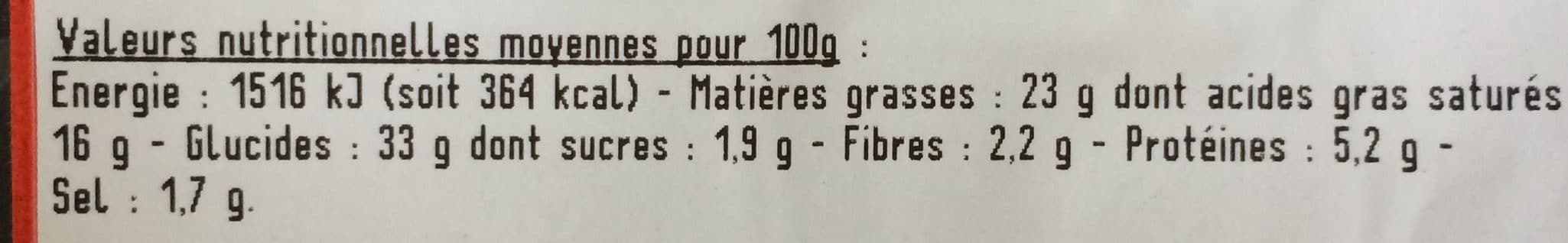 Auchan Le Traiteur Prefou a l'ail et au persil packshot