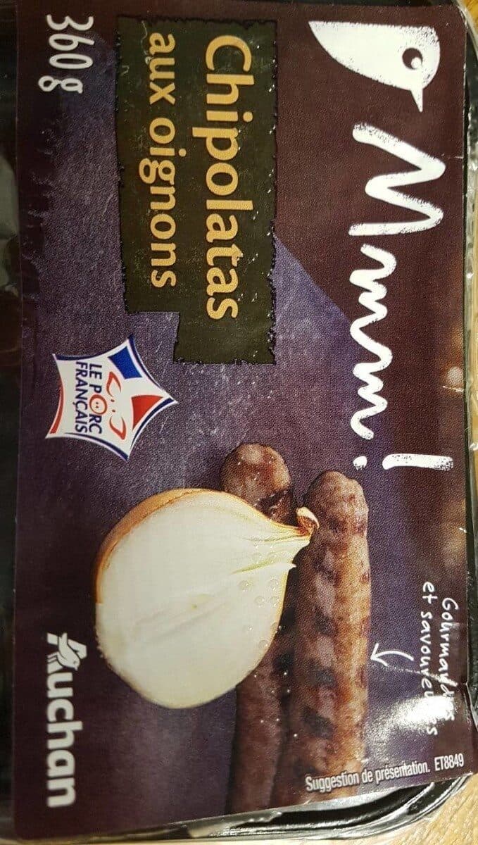 Mmm! Chipolatas aux oignons Mmm packshot