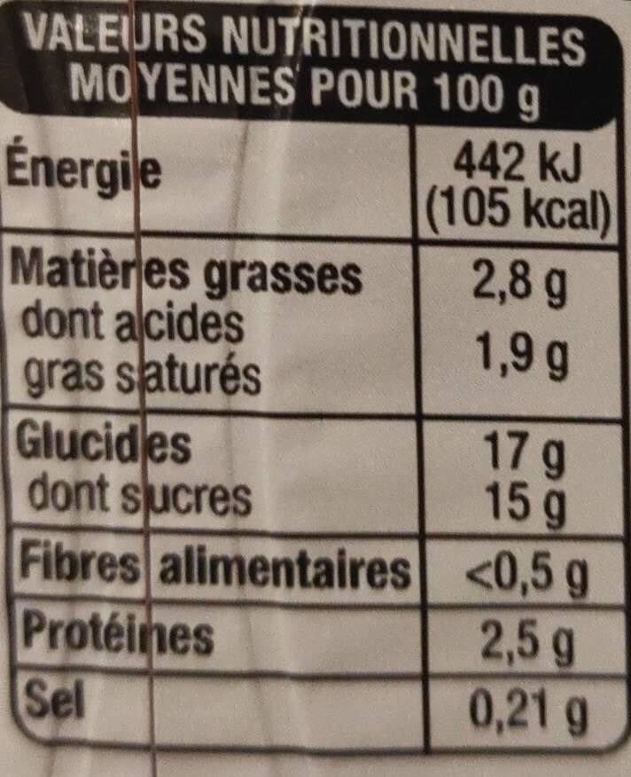 Auchan Crème Dessert au Caramel packshot