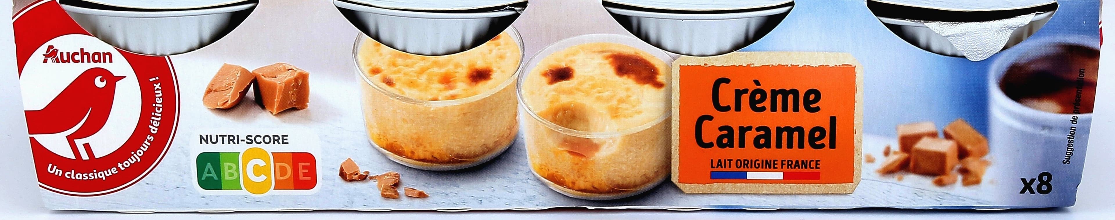 Auchan AUCHAN COEUR Crème caramel packshot