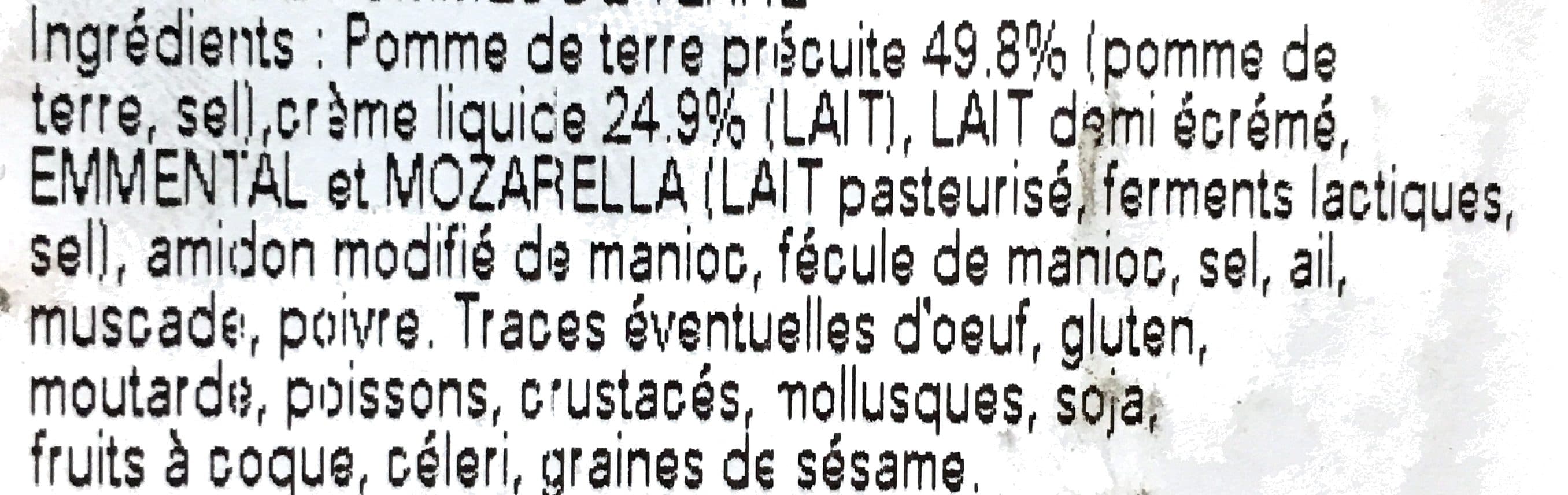 Le Traiteur Auchan Gratin dauphinois à la creme packshot