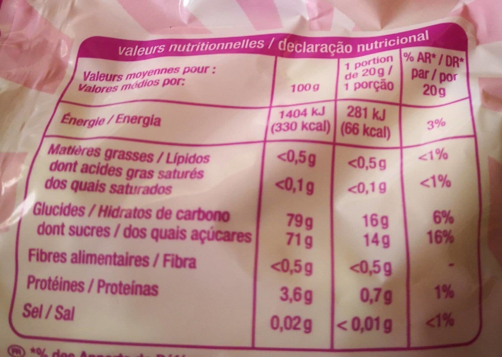 Auchan Marshmallows packshot