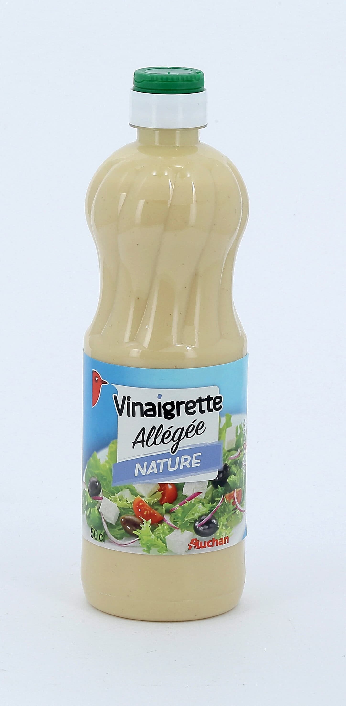 Auchan Vinaigrette nature allégée en matières grasses* packshot