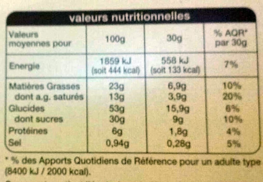 Auchan Quatre-Quarts pur beurre packshot