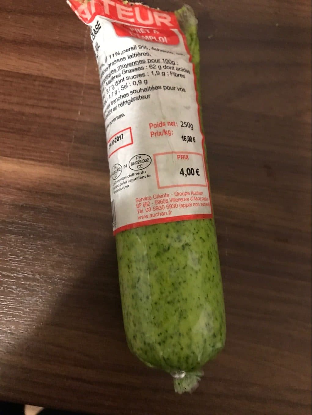 traiteur Le Traiteur assaisonnement beurre et ail packshot