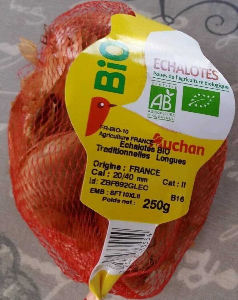 Auchan Échalotes packshot