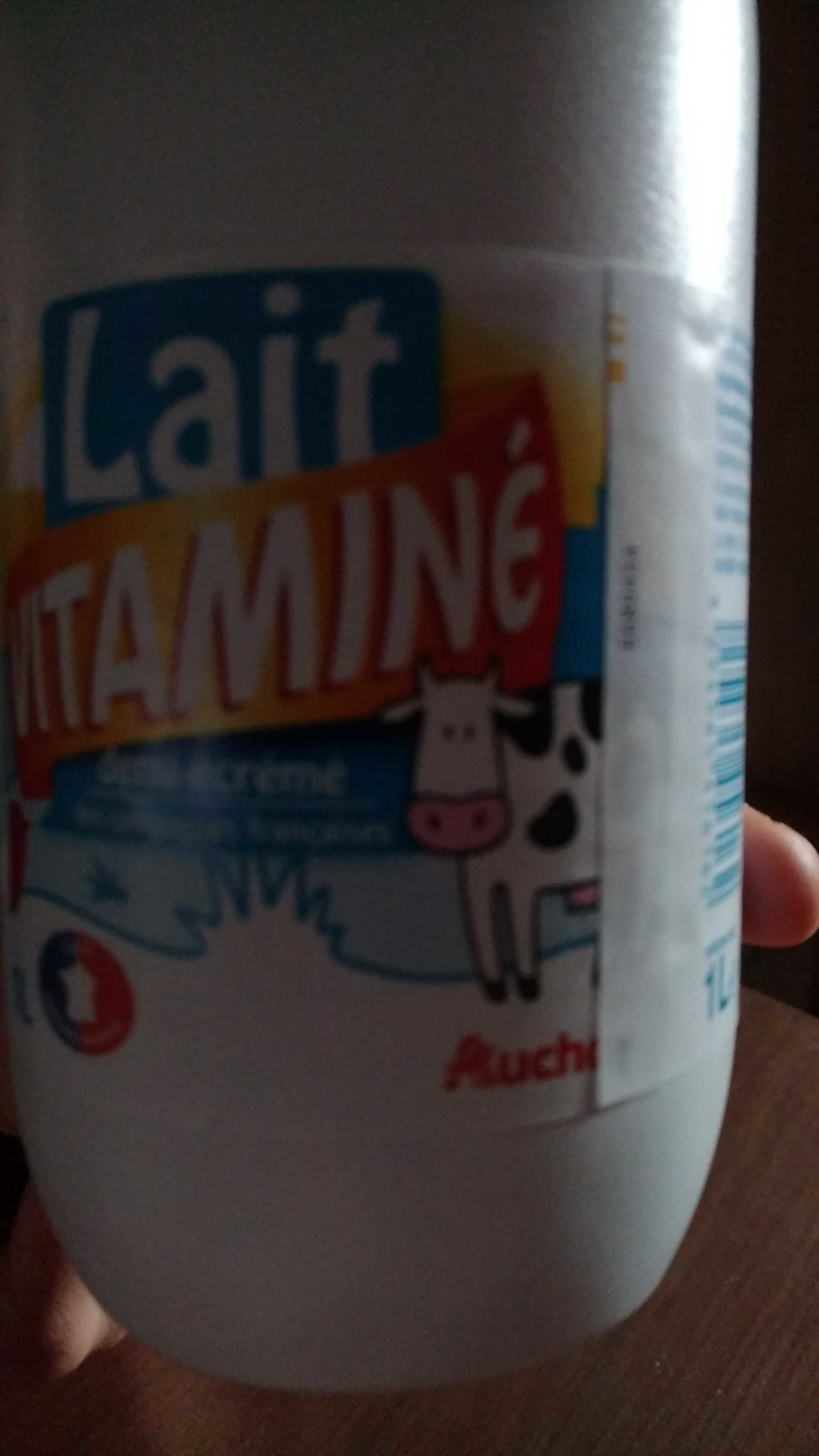 Open Food Facts LAIT DEMI ECREME VITAMINÉ packshot