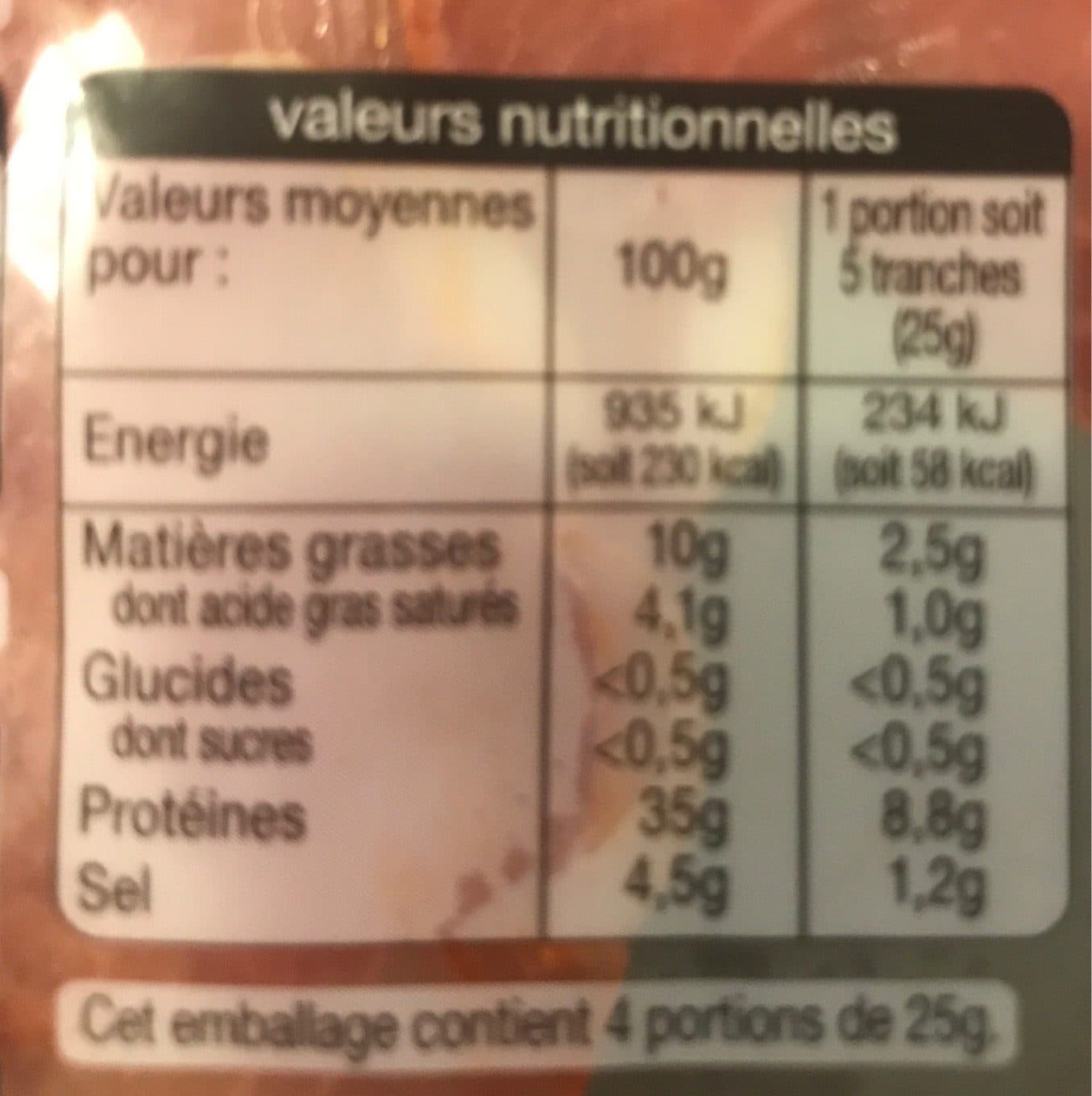 Auchan Lomo Extra - 20T 100g packshot