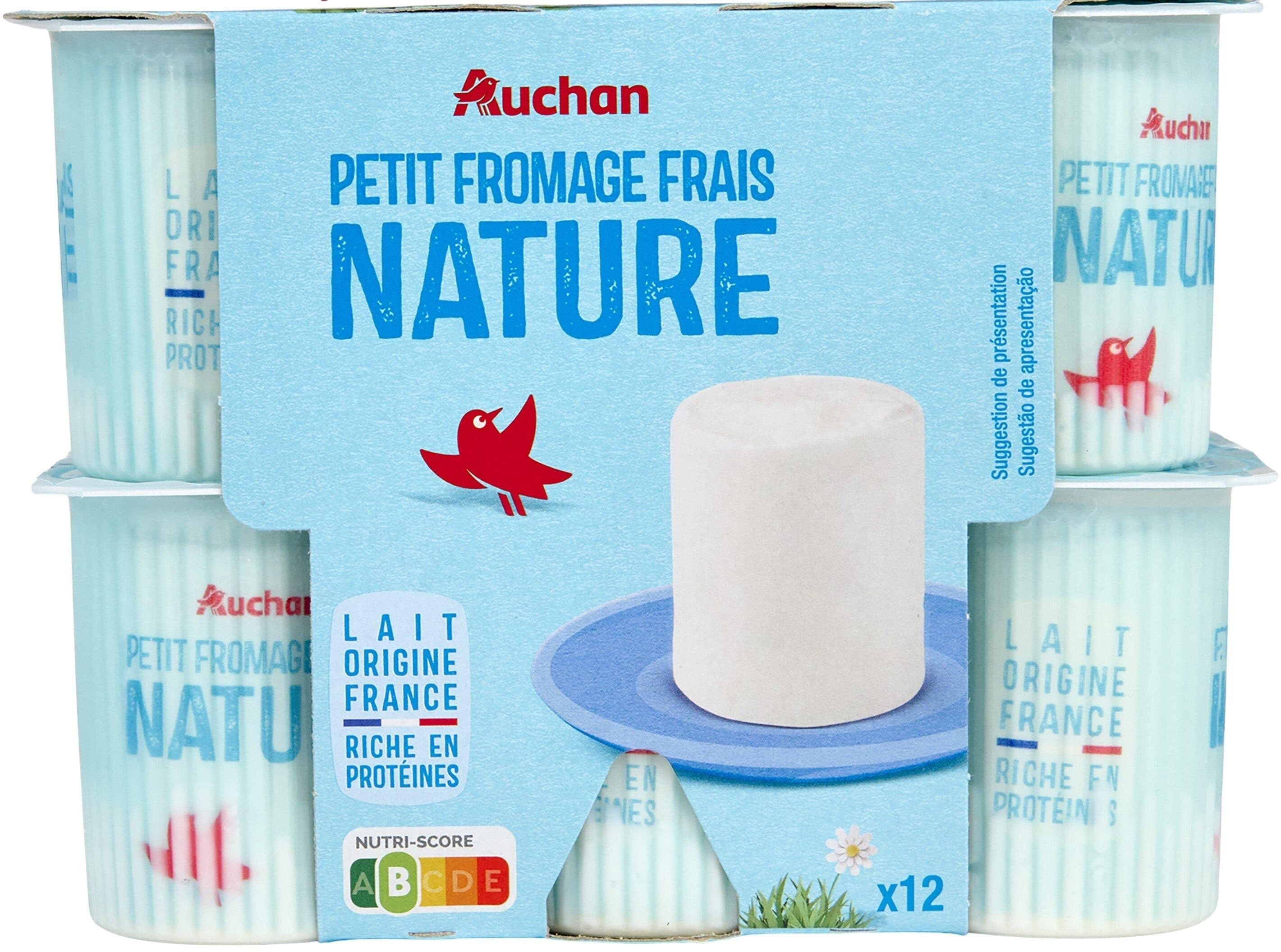 Auchan Fromage fraisnature packshot