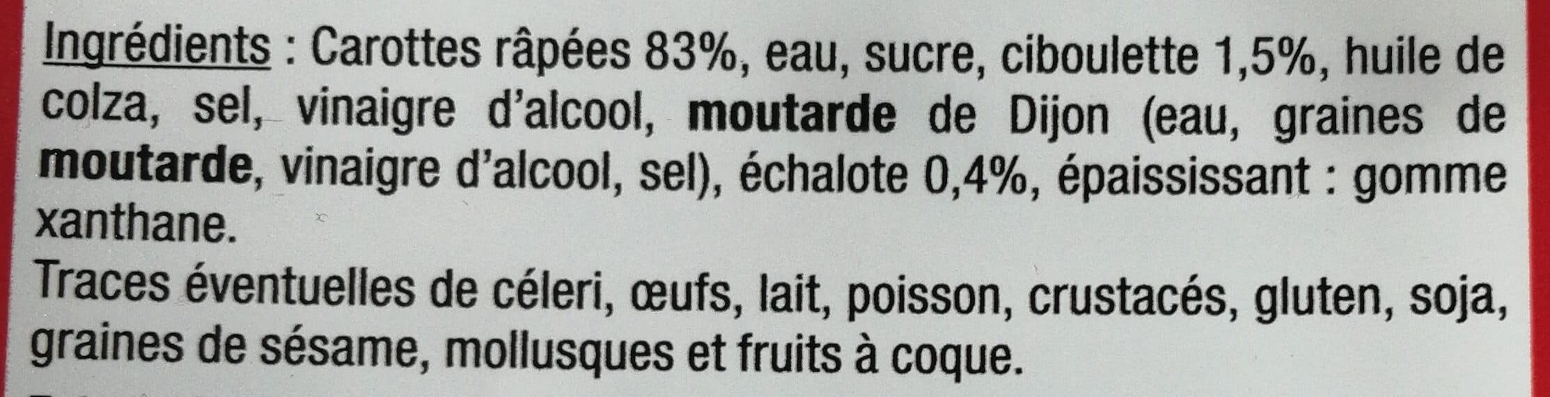 Auchan Traiteur Le Traiteur carottes râpées assaisonnées packshot
