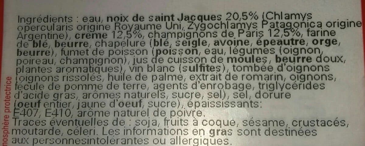 Open Food Facts Coquille St Jacques packshot