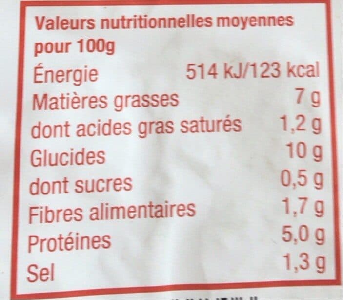 Open Food Facts Tortilla aux pommes de terre et epinards packshot