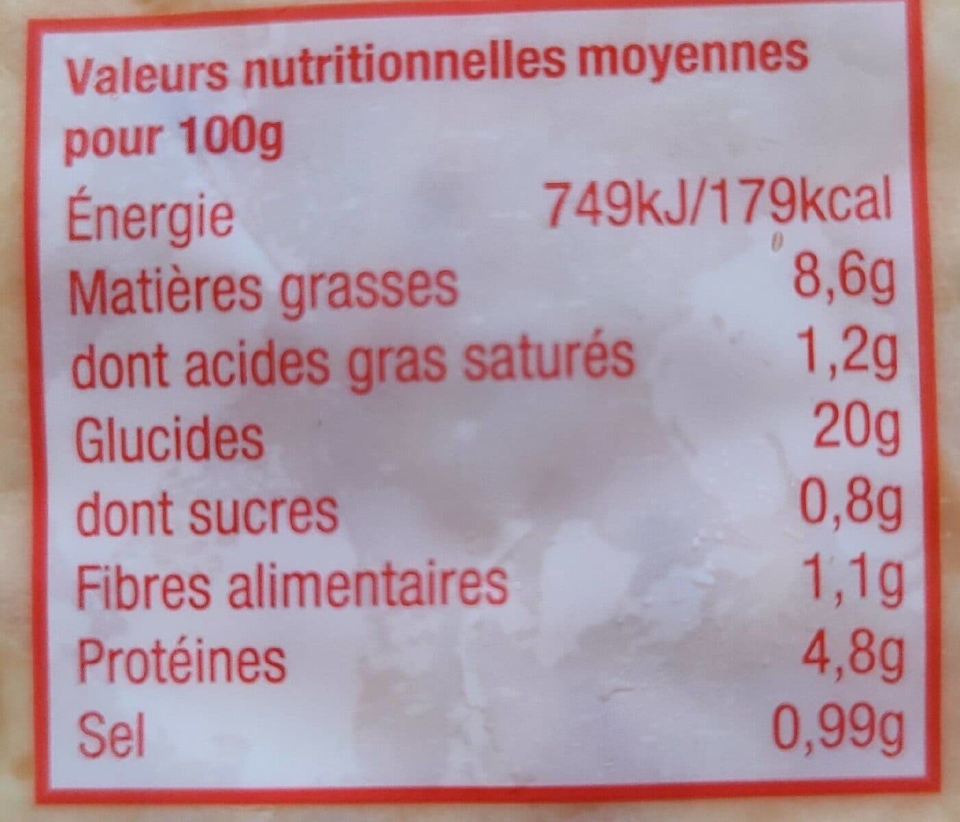 Auchan Tortilla d'espagne aux Pommes de Terre packshot