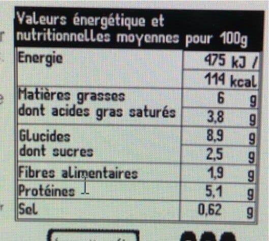 Open Food Facts Risotto légumes et saint Jacques packshot